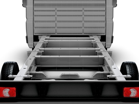 Toyota ProAce Max Chassis SingleCab L4 2026 3D Model