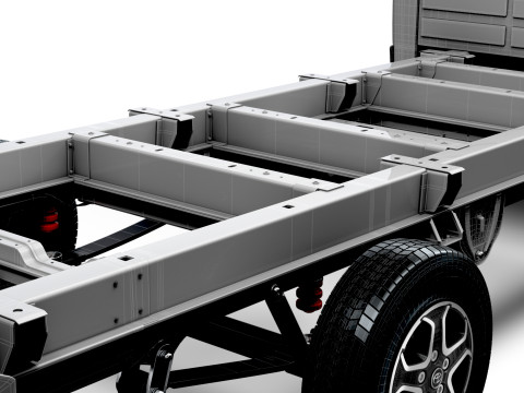 Toyota ProAce Max Chassis SingleCab L4 2026 3D Model