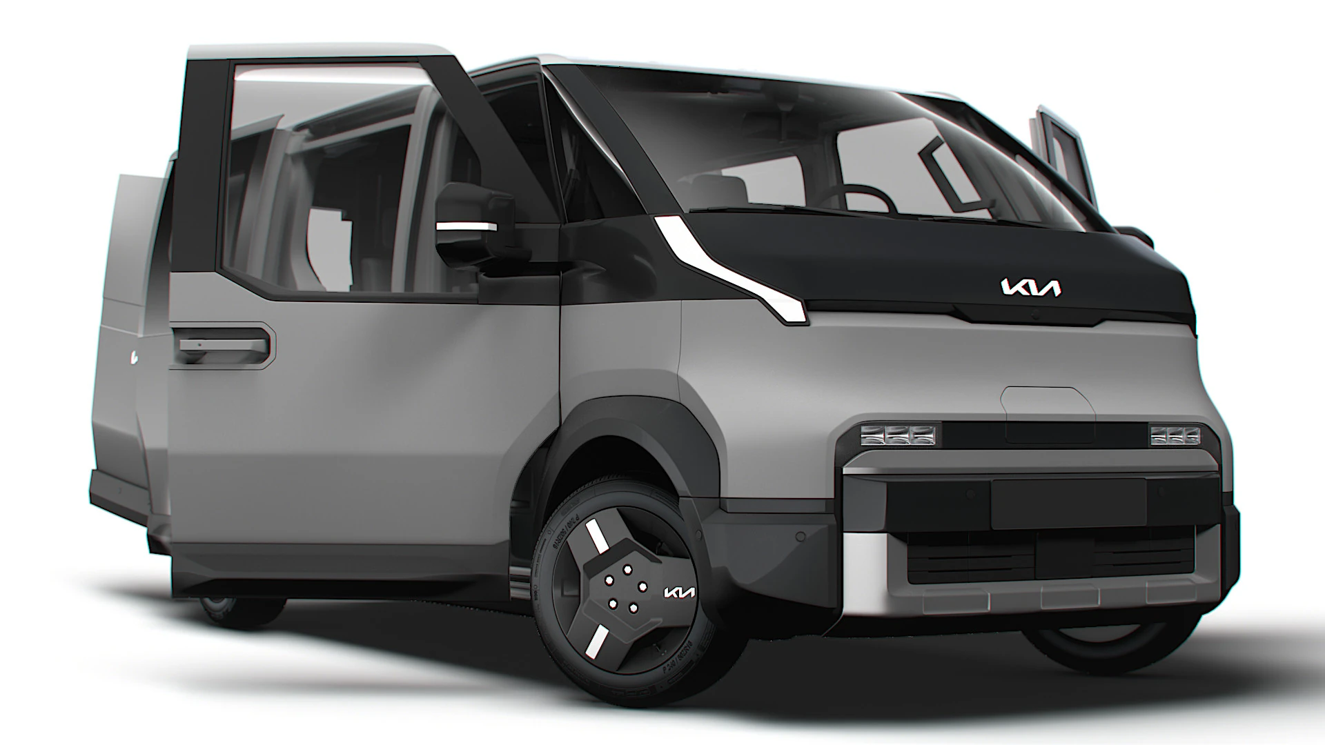 KIA PV5 Cargo Crew L2H1 HQInterni 2026 Modello 3D .c4d .max .obj .3ds .fbx .stl .blend