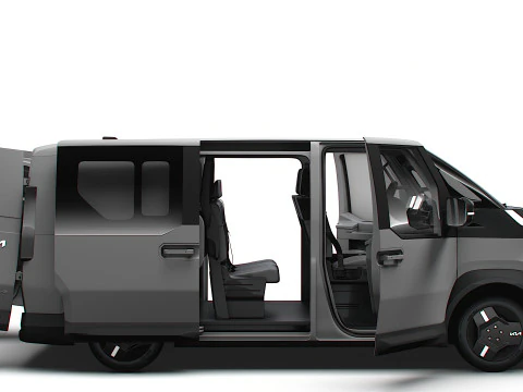 KIA PV5 Cargo Crew L2H1 HQInterni 2026 Modello 3D