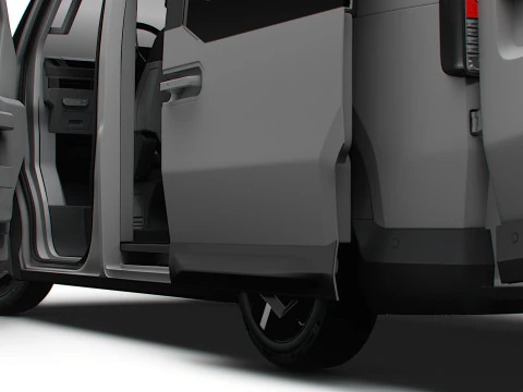 KIA PV5 Cargo Crew L2H1 HQInterni 2026 Modello 3D