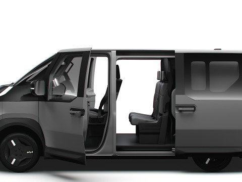 KIA PV5 Cargo Crew L2H1 HQInterior 2026 3D Model