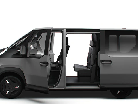 KIA PV5 Cargo Crew L2H1 HQInterni 2026 Modello 3D