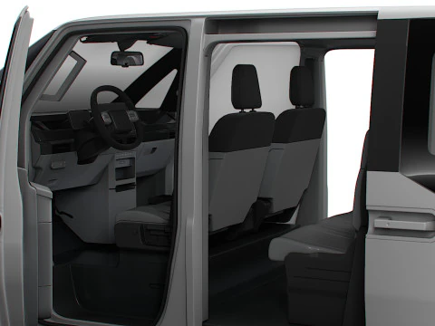 KIA PV5 Cargo Crew L2H1 HQInterni 2026 Modello 3D