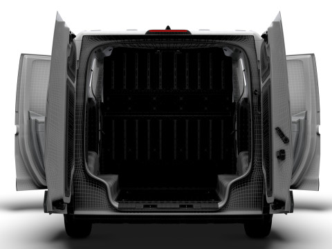 KIA PV5 Cargo Crew L2H1 HQInterior 2026 3D Model