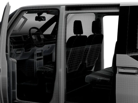 KIA PV5 Cargo Crew L2H1 HQInterni 2026 Modello 3D