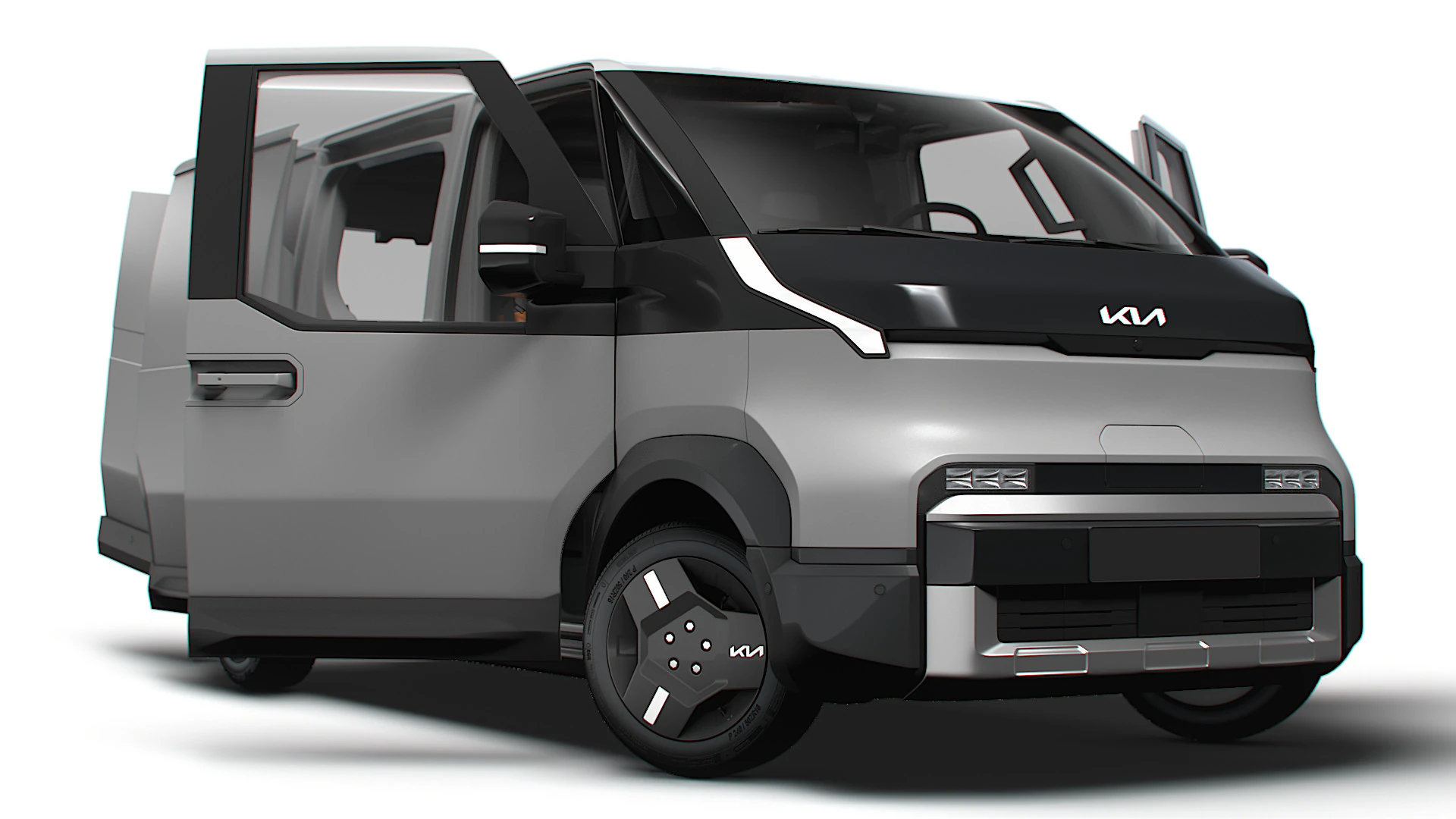 KIA PV5 Cargo L2H1 HQInterior 2026 3D Model .c4d .max .obj .3ds .fbx .stl .blend 