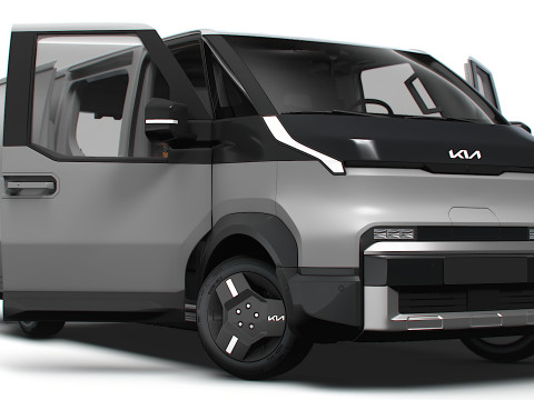 KIA PV5 Cargo L2H1 HQInterior 2026 Modelo 3D