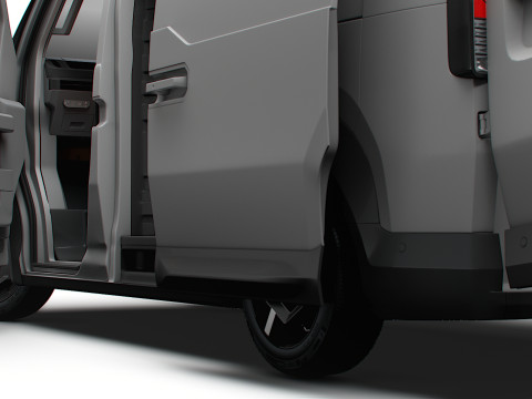 KIA PV5 Cargo L2H1 HQInterior 2026 3D Model