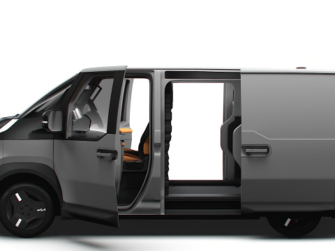 KIA PV5 Cargo L2H1 HQInterior 2026 3D Model