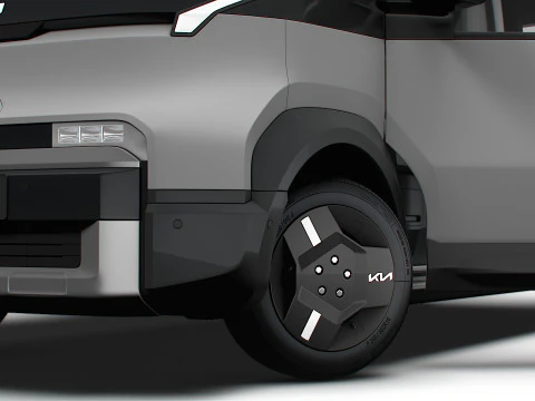 KIA PV5 Cargo L2H1 HQInterior 2026 3D Model