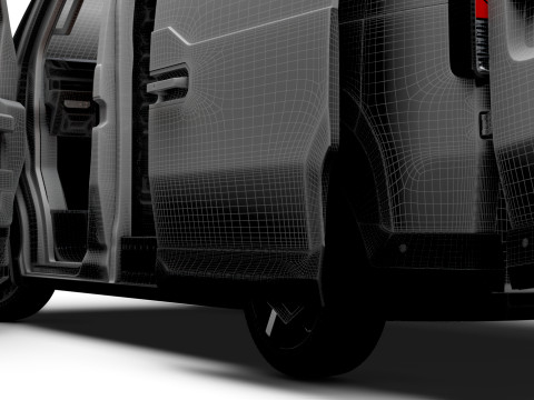 KIA PV5 Cargo L2H1 HQInterior 2026 3D Model