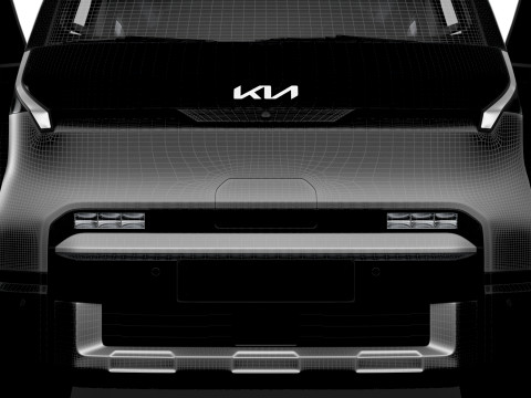 KIA PV5 Cargo L2H1 HQInterior 2026 3D Model