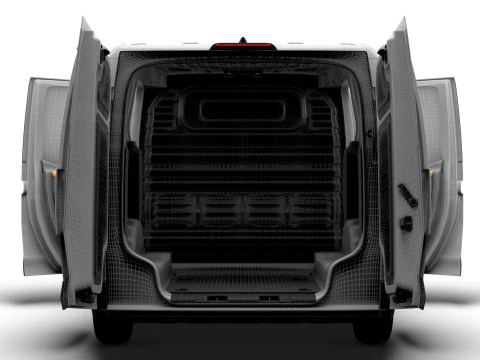 KIA PV5 Cargo L2H1 HQInterior 2026 3D Model
