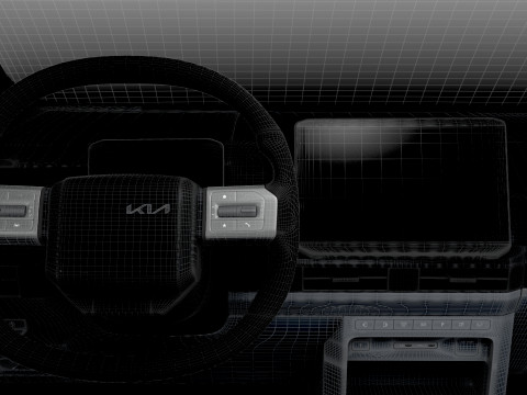 KIA PV5 Cargo L2H1 HQInterior 2026 3D Model