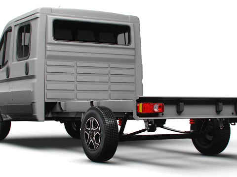 Citroen Jumper Chassis DoubleCab L3 2026 3D Model