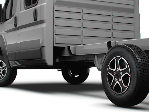 Citroen Jumper Podwozie DoubleCab L3 2026 Model 3D