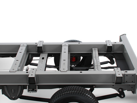 Citroen Jumper Podwozie DoubleCab L3 2026 Model 3D