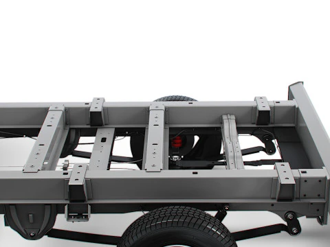 Citroen Jumper Chassis DoubleCab L3 2026 3D Model