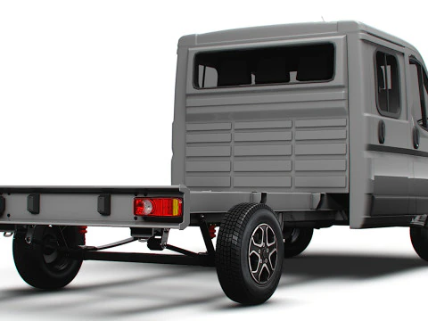 Citroen Jumper Chassis DoubleCab L3 2026 3D Model