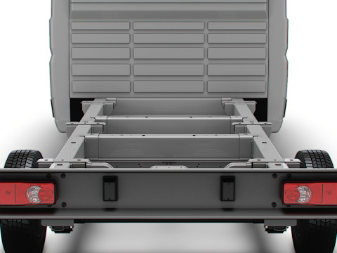 Citroen Jumper Podwozie DoubleCab L3 2026 Model 3D