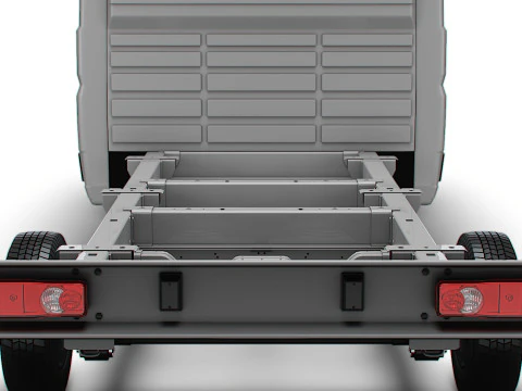Citroen Jumper Chassis DoubleCab L3 2026 3D Model