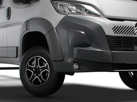 Citroen Jumper Podwozie DoubleCab L3 2026 Model 3D