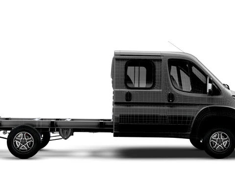 Citroen Jumper Chassis DoubleCab L3 2026 3D Model