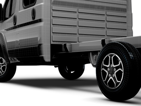 Citroen Jumper Podwozie DoubleCab L3 2026 Model 3D