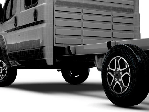 Citroen Jumper Chassis DoubleCab L3 2026 3D Model