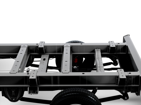 Citroen Jumper Podwozie DoubleCab L3 2026 Model 3D