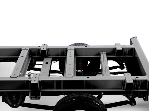Citroen Jumper Chassis DoubleCab L3 2026 3D Model