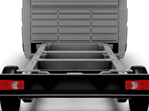 Citroen Jumper Podwozie DoubleCab L3 2026 Model 3D