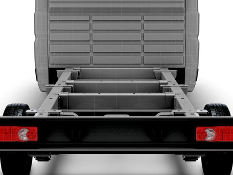 Citroen Jumper Chassis DoubleCab L3 2026 3D Model