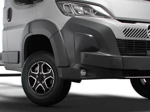 Citroen Jumper Chassis SingleCab L3 2026 3D Modell