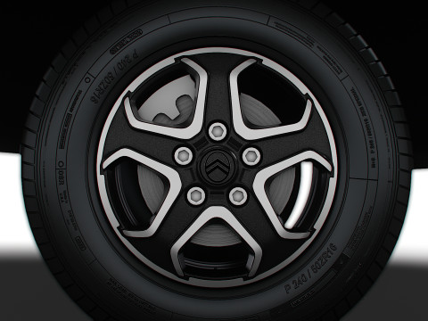 Citroen Jumper Chassis SingleCab L3 2026 3D Modell