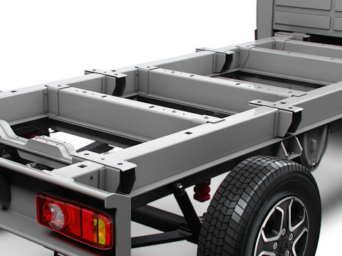 Citroen Jumper Chassis SingleCab L3 2026 3D Modell