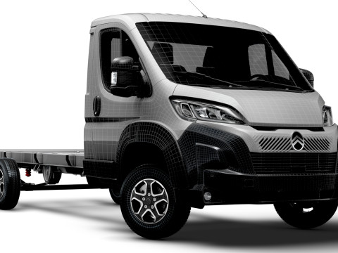 Citroen Jumper Chassis SingleCab L3 2026 3D Modell