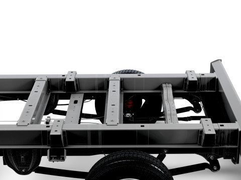Citroen Jumper Chassis SingleCab L3 2026 3D Modell
