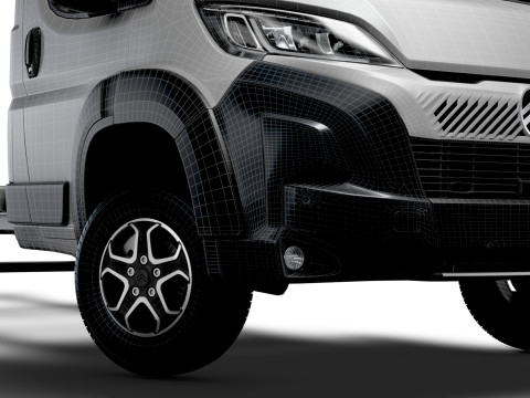 Citroen Jumper Chassis SingleCab L3 2026 3D Modell