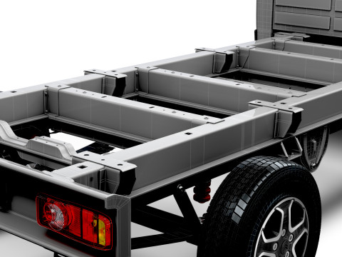 Citroen Jumper Chassis SingleCab L3 2026 3D Modell
