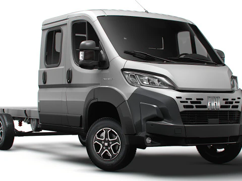 Fiat Ducato Telaio DoppiaCab L3 2026 Modello 3D