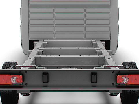 Fiat Ducato Chassis DoubleCab L3 2026 3D Модель