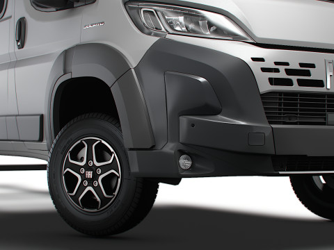 Fiat Ducato Chassis DoubleCab L3 2026 3D Модель