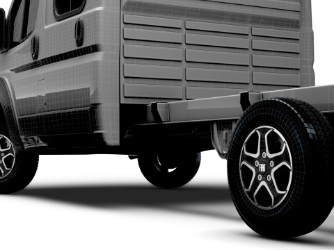 Fiat Ducato Chassis DoubleCab L3 2026 3D Модель