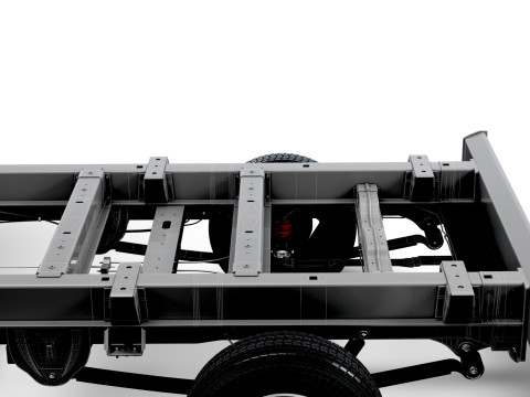 Fiat Ducato Chassis DoubleCab L3 2026 3D Модель