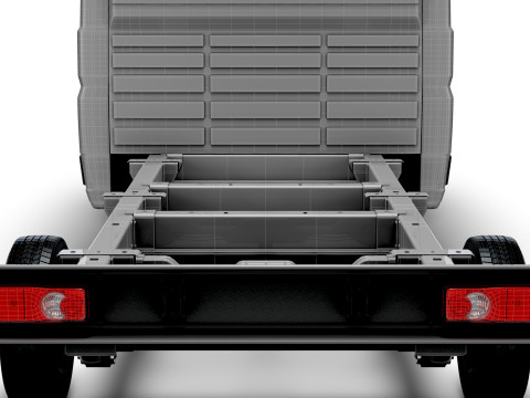 Fiat Ducato Chassis DoubleCab L3 2026 3D Модель