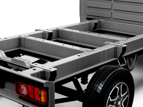 Fiat Ducato Chassis DoubleCab L3 2026 3D Модель
