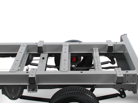 Fiat Ducato Şasi Tek Kabin L3 2026 3D Model