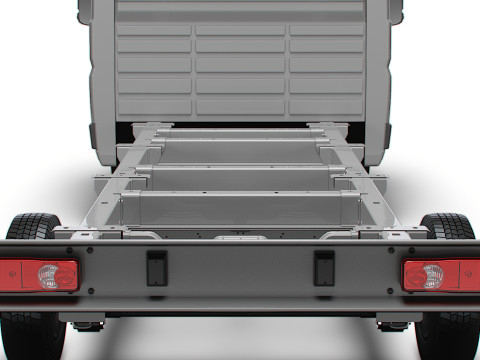 Fiat Ducato Şasi Tek Kabin L3 2026 3D Model